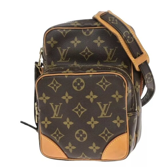 LOUIS VUITTON Amazon Crossbody Shoulder Bag Monogram Leather BN - Picture 1 of 15